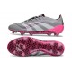 adidas Predator 2025 Elite FG Grigio Rosa Bianco