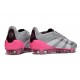 adidas Predator 2025 Elite FG Grigio Rosa Bianco