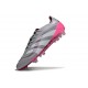 adidas Predator 2025 Elite FG Grigio Rosa Bianco