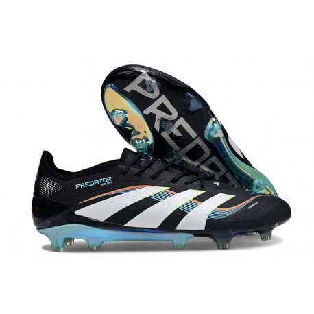 adidas Predator 2025 Elite FG Nero Bianco Blu