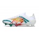 Scarpa Calcio Adidas F50 Elite Fg Uomo Blanc Vert Or
