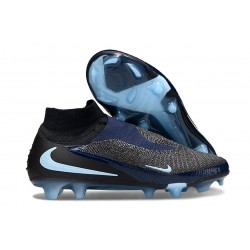 Scarpe Nike Phantom 6 Elite High Cut FG Nero Blu
