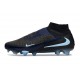 Scarpe Nike Phantom 6 Elite High Cut FG Nero Blu