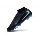 Scarpe Nike Phantom 6 Elite High Cut FG Nero Blu