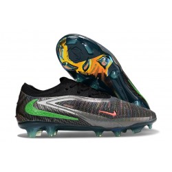 Scarpe da Calcio Nike Phantom 6 Elite Low FG X EAFC Nero Cremisi Vivace