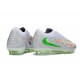 Scarpe da Calcio Nike Phantom 6 Elite Low FG X EAFC Bianco Cremisi Vivace
