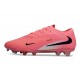 Scarpe da Calcio Nike Phantom 6 Elite Low FG Rosa Nero