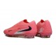 Scarpe da Calcio Nike Phantom 6 Elite Low FG Rosa Nero