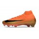 Scarpe da Calcio Nike Mercurial Superfly X Elite FG Arancione Negro Oro