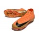 Scarpe da Calcio Nike Mercurial Superfly X Elite FG Arancione Negro Oro
