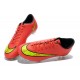 Scarpa da Calcio Nike Mercurial Vapor X FG Uomo Rosso Oro