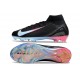 Scarpe da Calcio Nike Mercurial Superfly X Elite FG Nero Blu Rosa