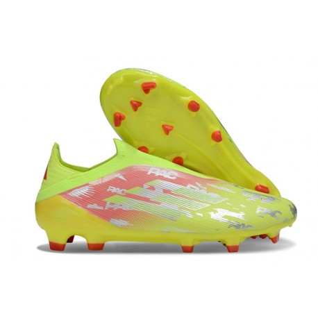 adidas F50 Elite Senza Lacci FG Giallo Rosso
