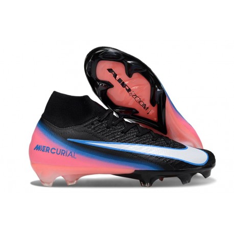 Scarpe da Calcio Nike Mercurial Superfly X Elite FG Nero Rosa Bianco