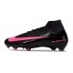 Scarpe da Calcio Nike Mercurial Superfly X Elite FG Nero Rosa