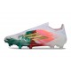 adidas F50 Elite Senza Lacci FG Bianco Rosa Verde Or