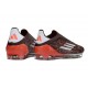 adidas F50 Elite Senza Lacci FG Marrone Argento Rosso