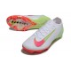 Scarpe da Calcio Nike Mercurial Vapor XVI Elite FG Bianco Rosso Verde