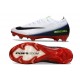 Scarpe da Calcio Nike Mercurial Vapor XVI Elite FG Bianco Nero Rosso