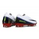 Scarpe da Calcio Nike Mercurial Vapor XVI Elite FG Bianco Nero Rosso