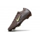 Scarpe da Calcio Nike Mercurial Vapor XVI Elite FG Marrone Giallo