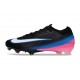 Scarpe da Calcio Nike Mercurial Vapor XVI Elite FG Nero Bianco Rosa