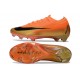 Scarpe da Calcio Nike Mercurial Vapor XVI Elite FG Arancione Nero Oro