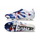 adidas Predator Elite Tongue FG Bianco Blu Rosso