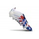 adidas Predator Elite Tongue FG Bianco Blu Rosso
