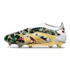 adidas Predator 25 Elite Senza Lacci FG Bianco Verde Nero Oro 