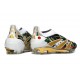 adidas Predator 25 Elite Senza Lacci FG Bianco Verde Nero Oro 