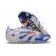 adidas Predator 2025 Elite FG Blu Bianco Rosso