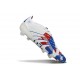 adidas Predator 2025 Elite FG Blu Bianco Rosso