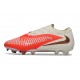 Scarpe da Calcio Nike Phantom 6 Elite Low FG Rosso Biano