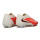 Scarpe da Calcio Nike Phantom 6 Elite Low FG Rosso Biano