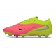 Scarpe da Calcio Nike Phantom 6 Elite Low FG Rosa Limelight