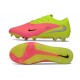 Scarpe da Calcio Nike Phantom 6 Elite Low FG Rosa Limelight