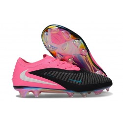 Scarpe da Calcio Nike Phantom 6 Elite Low FG Nero Rosa