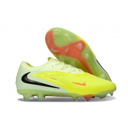 Scarpe da Calcio Nike Phantom 6 Elite Low FG Volt Nero