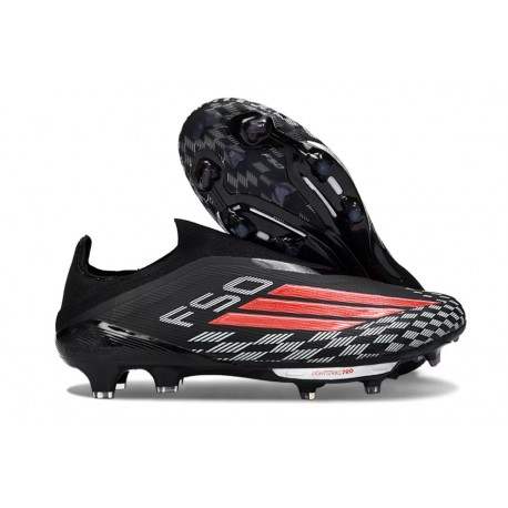Scarpa da Calcio Uomo adidas F50+ Elite LL FG Nero Rosso