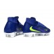 Scarpe Nike Phantom 6 Elite High Cut FG Blu Giallo
