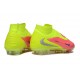 Scarpe Nike Phantom 6 Elite High Cut FG Rosa Giallo