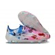 Scarpa Calcio Adidas F50 Elite Fg Uomo Bianco Rosa Blu