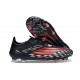 Scarpa Calcio Adidas F50 Elite Fg Uomo Nero Rosso