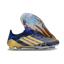 Scarpa Calcio Adidas F50 Elite Fg Uomo Nero Oro
