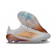 Scarpa Calcio Adidas F50 Elite Fg Uomo Bianco Oro
