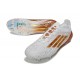 Scarpa Calcio Adidas F50 Elite Fg Uomo Bianco Oro