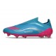 adidas F50 Elite Senza Lacci FG Blu Rosa