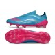 adidas F50 Elite Senza Lacci FG Blu Rosa
