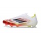 adidas F50 Elite Senza Lacci FG Bianco Nero Giallo
